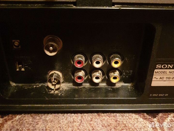 Видеомагнитофон sony hi fi slv sp100 4 head