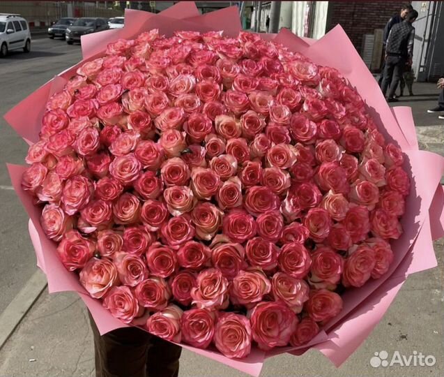 1001 роза 101 роза 151 51 роза 75 роз Цветы