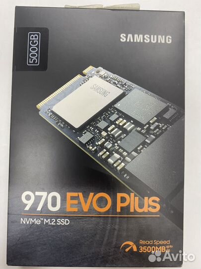 Samsung 970 evo plus 500gb nvme M.2 SSD