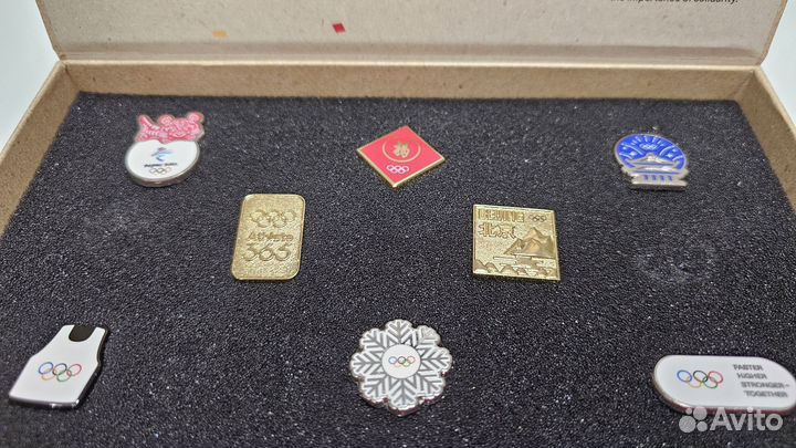 Набор значков Олимпиада Пекин 2022Атлет 365