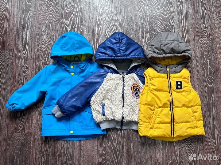Пакет вещей на мальчика 80 86 размер