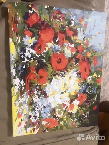 Картина цветы
