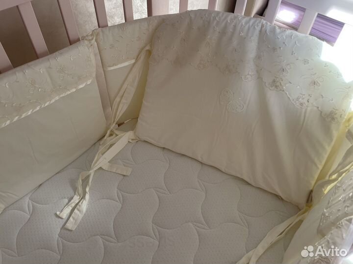 Бортики в детскую кроватку