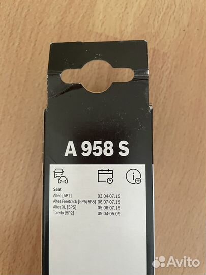 Щетки стеклоочистителя seat Altea