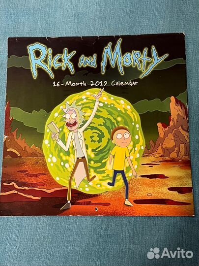 Календарь Rick & Morty на 2019 год