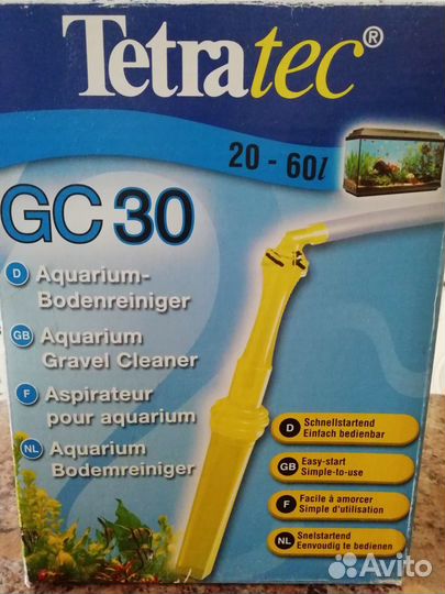 Tetra GC30 грунтоочиститель (сифон)