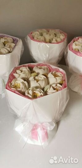 Букет из зефира на 1 сентября