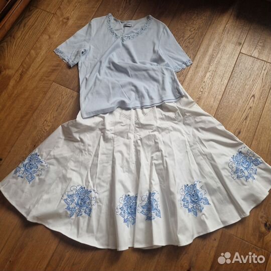 Новая юбка хлопок 50 it