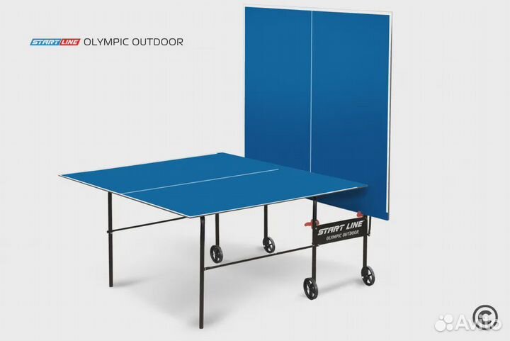 Стол теннисный Olympic Всепогодный Синий