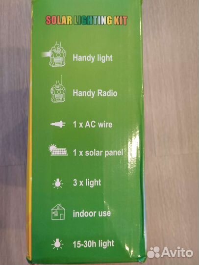 Система освещения (фонарь, лампочки), MP3, радио