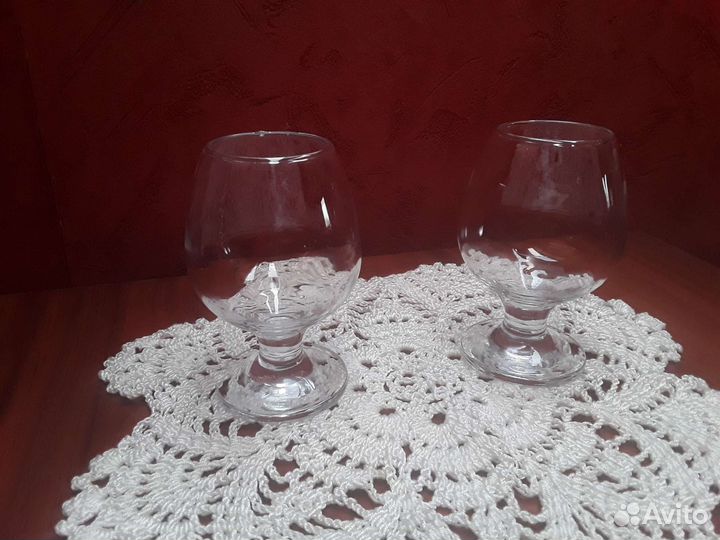 Бокалы для коньяка 2 вида