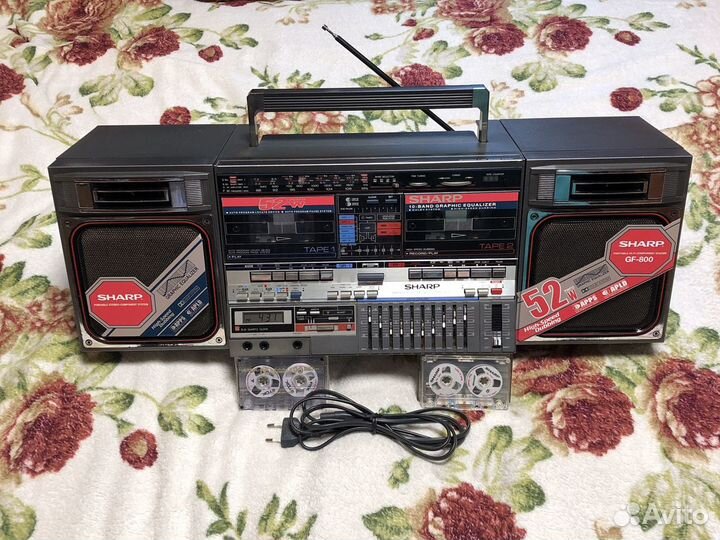 Музыкальный центр sharp GF-800Z (D) бумбокс СССР