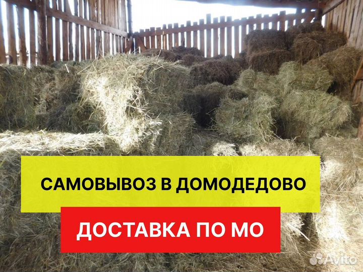 Сено / Солома в тюках и мешках