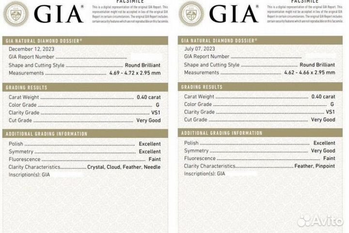 Натуральные бриллианты для пусетов 0.80 кт