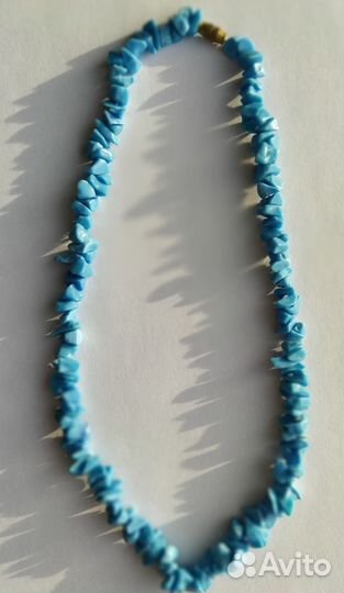 Бусы бирюза винтаж СССР