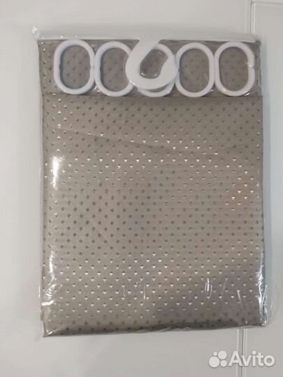 Штора для ванной новая