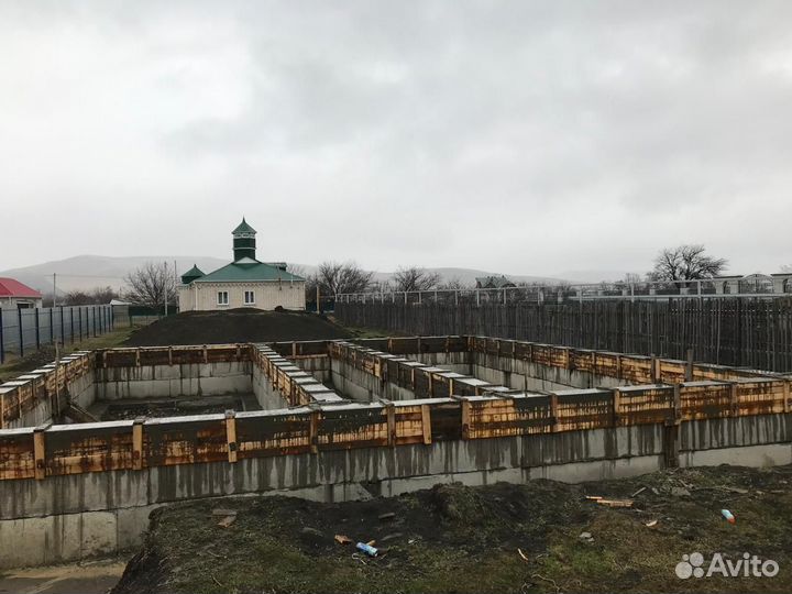 Фундамент плита под ключ заливка Бетонные работы