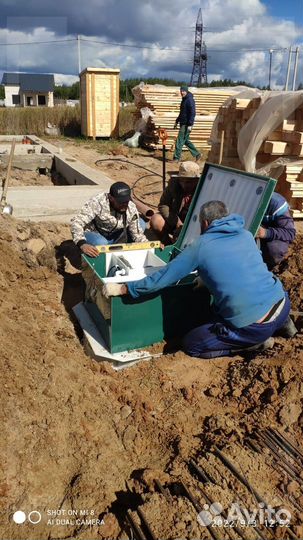 Монтаж автономной канализации