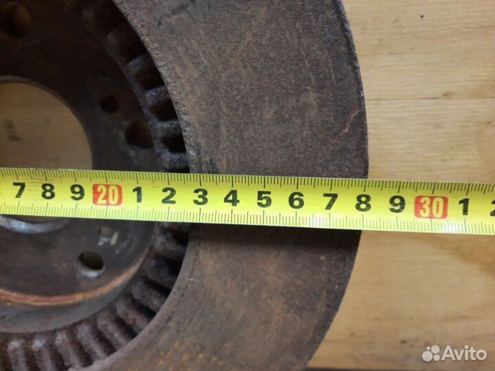 Диск тормозной передний Honda Stepwgn RF7 K24A