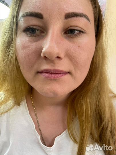 Перманентный макияж бровей губ и век татуаж