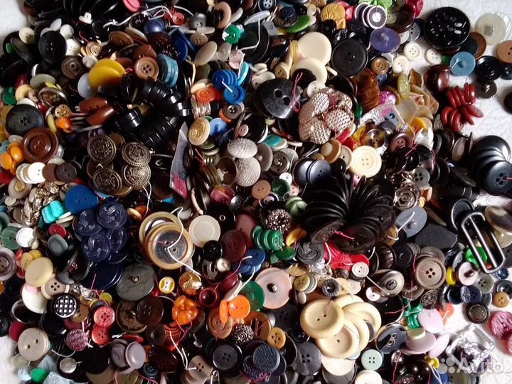 Коллекция пуговиц. Винтаж и другие