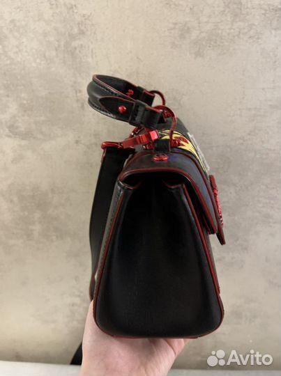 Trussardi сумка оригинал, черная