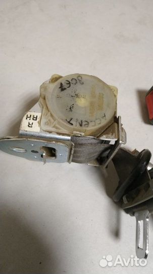 Ремень безопасности задний правый Hyundai Accent