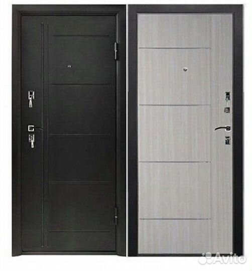 Дверь металлическая квартирная новая