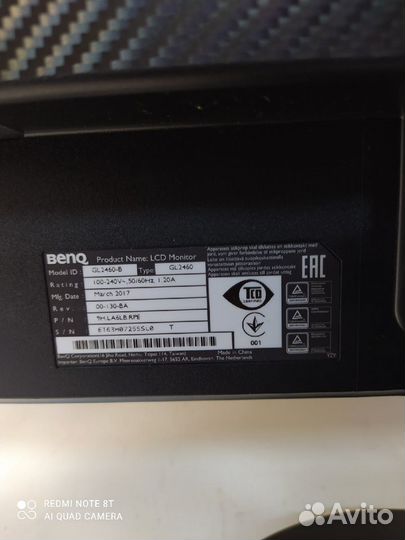 Запчасти от монитора 24 дюйма Benq GL2460-B