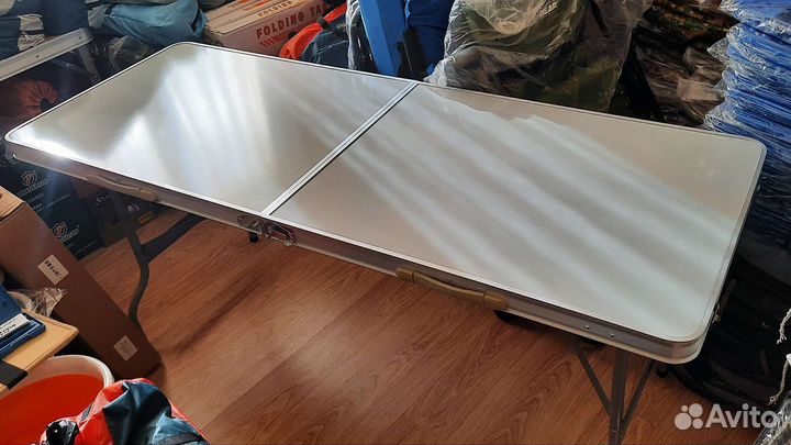 Стол складной туристический 160х60х68см усиленный