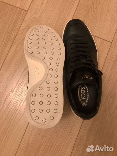 Мужские кожаные кеды TOD'S оригинал