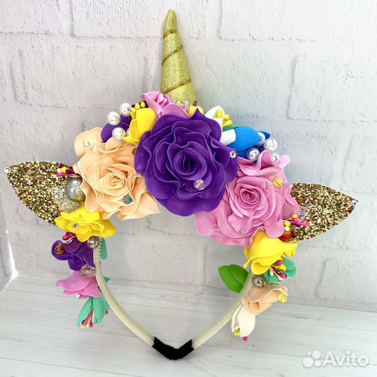 Ободок единорог