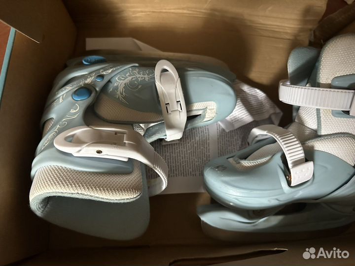 Коньки nordway детские раздвижные 27-30