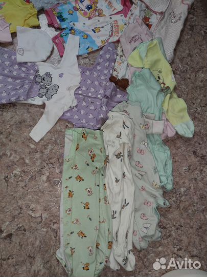 Пакет вещей от 2 месяцев до 4 х