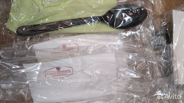 Одноразовые столовые приборы