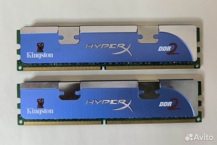 Оперативная память DDR2 4gb Kingston Hyper (2+2)