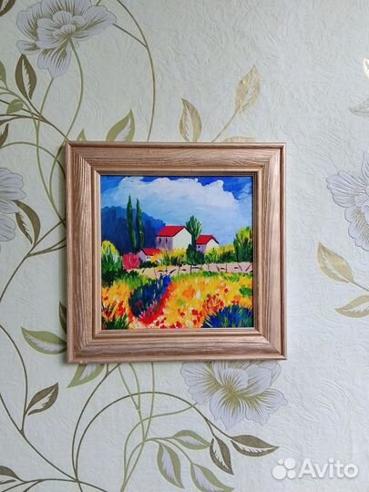 Картина на холсте горы пейзаж