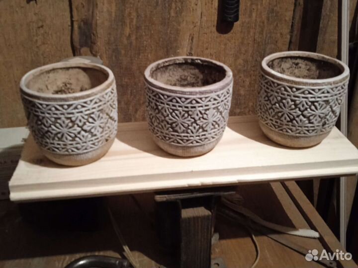 Горшочки маленькие, керамические
