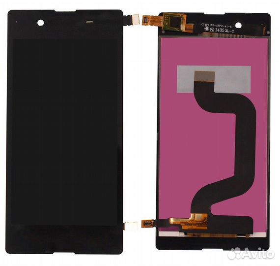 Дисплей для Sony (D2203) Xperia E3 + тачскрин (чер