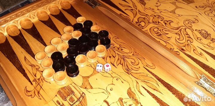 Нарды ручной работы