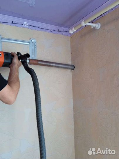 Установка/демонтаж кондиционеров, закладка трассы