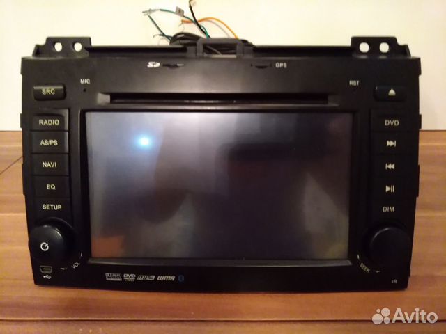 Штатная магнитола Тойота прадо 120