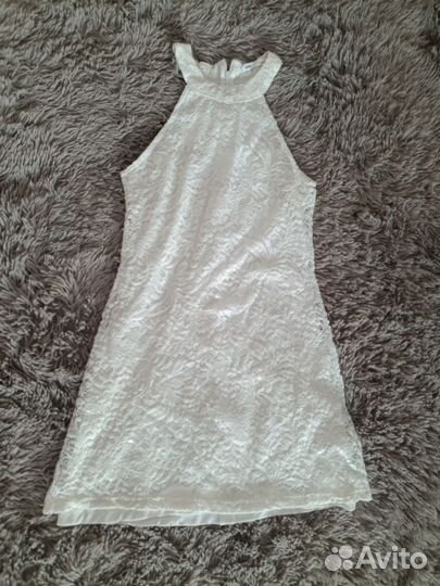 Белое платье Мини, новое