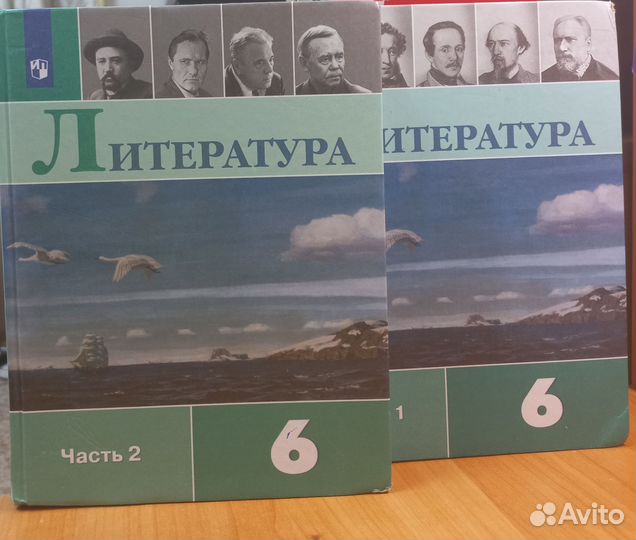 Учебник по литературе 6 класс две части