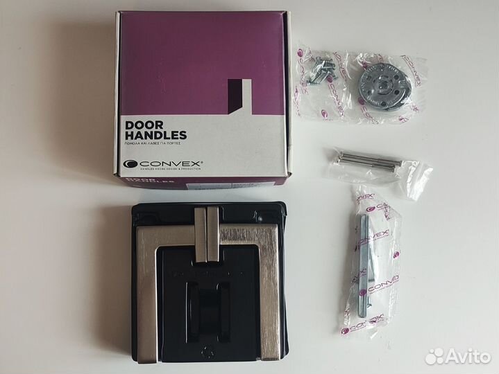 Дверная ручка Convex 865 Матовый никель