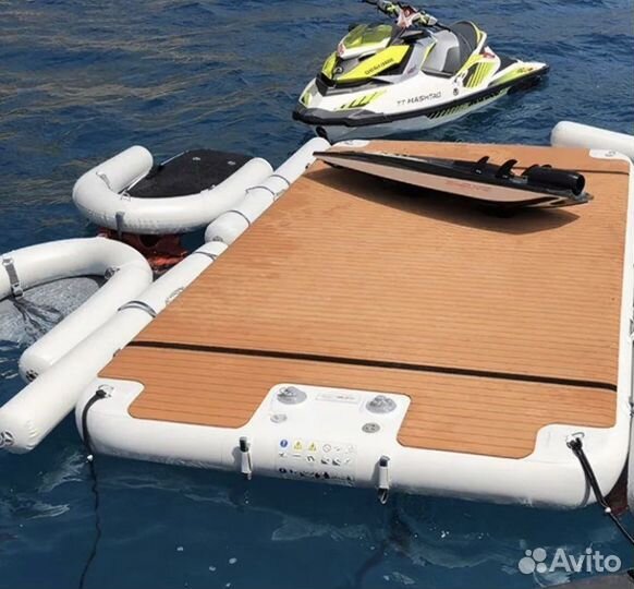 Надувная станция для отдыха, рыбалки, сап