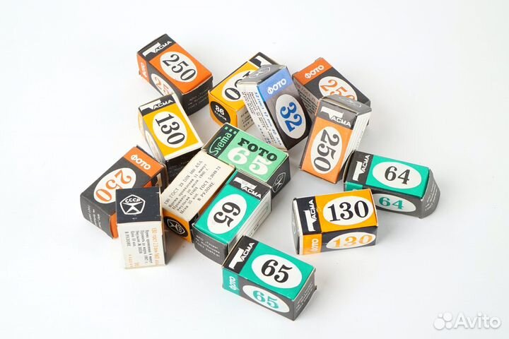 Фотопленка СССР много