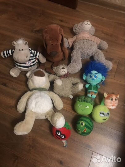 Мягкие игрушки пакетом