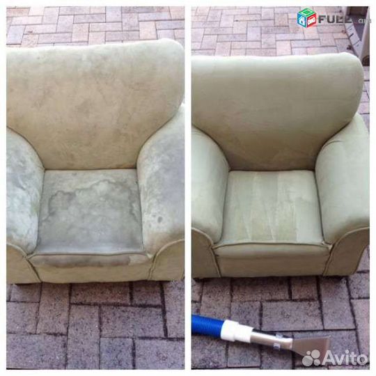 Химчистка мягкой мебели, ковров