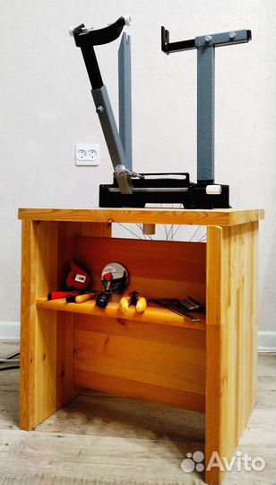 Станок для сборки и правки велосипедных колес